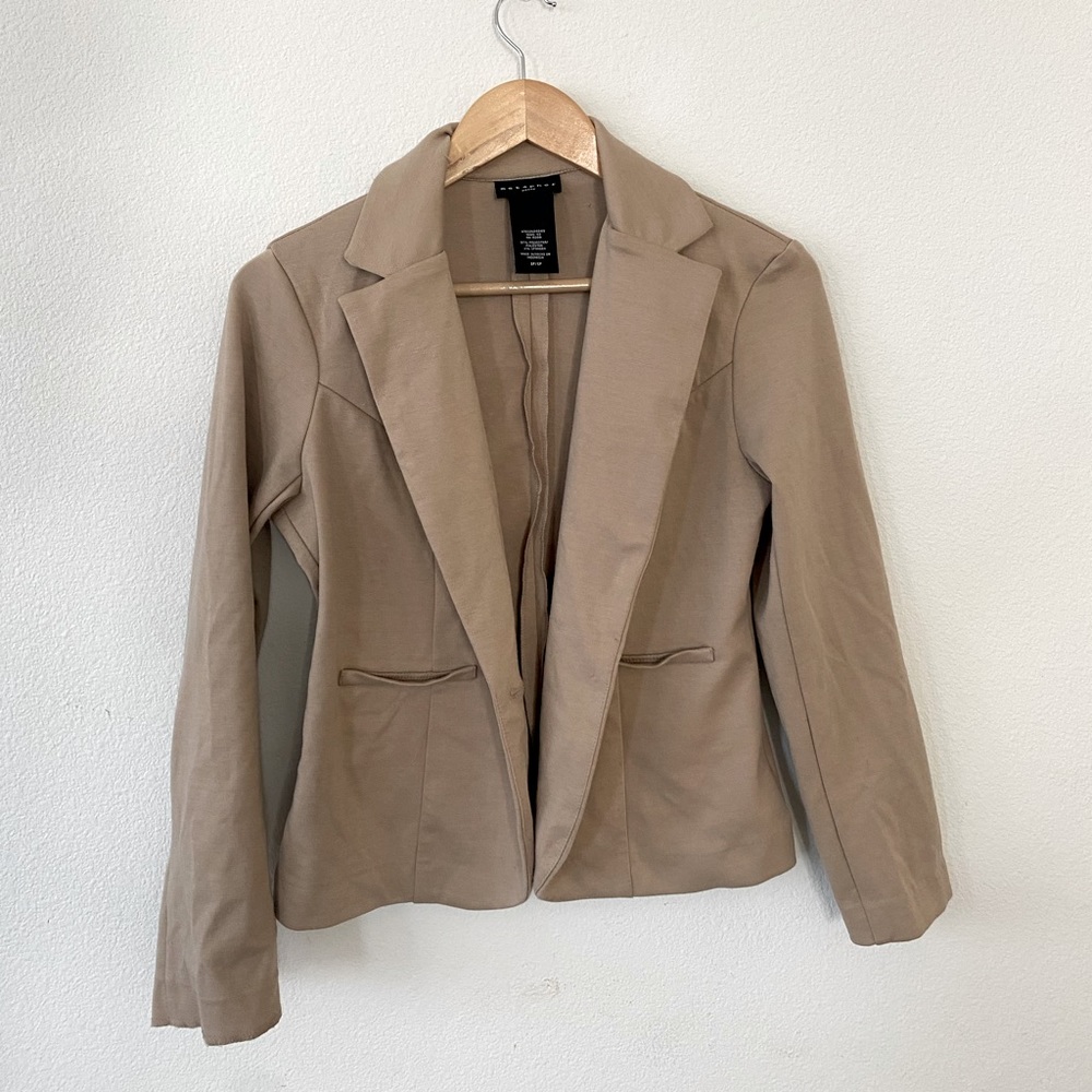 Tan blazer